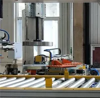 Máquina de corte rotativa de tampa final