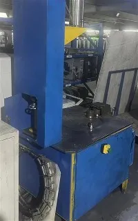 Máquina giratória de borda vertical de cabeça única